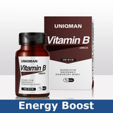 UNIQMAN 维生素B+马卡锭【能量提升】⭐ B群+马卡锭【提神求助】