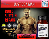 UNIQMAN L-精氨酸素食胶囊【体力提升】⭐精胺酸素食胶囊【持久充血】