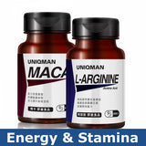 UNIQMAN L-精氨酸素食胶囊【体力提升】⭐精胺酸素食胶囊【持久充血】