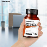 UNIQMAN 姜黄素+肝提取物胶囊【肝脏健康】⭐姜黄+肝精胶囊【护肝抗疲劳】
